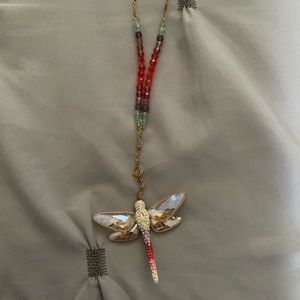 swarovski crystal dragonfly necklace